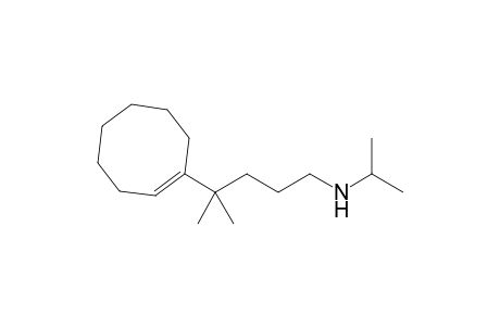 4-(1-Cyclooctenyl)-4-methylpentylisopropylamine