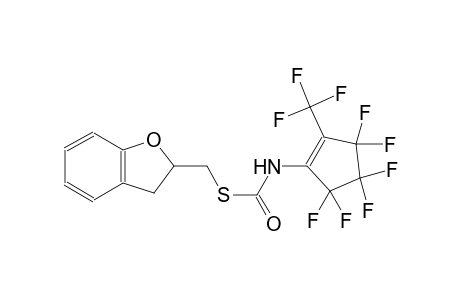 S-(2,3-dihydro-1-benzofuran-2-ylmethyl) 3,3,4,4,5,5-hexafluoro-2-(trifluoromethyl)-1-cyclopenten-1-ylthiocarbamate