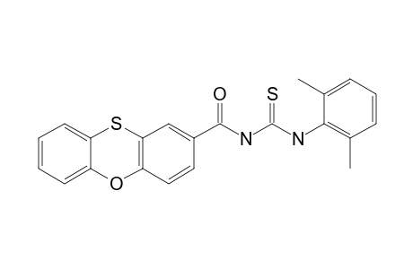 N-(PHENOXATHIIN-2-CARBONYL)-N'-(2,6-DIMETHYLPHENYL)-THIOUREA