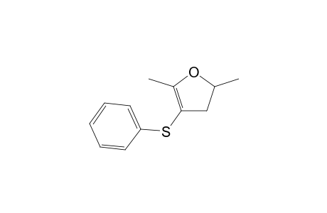 2,5-dimethyl-3-phenylsulfanyl-4,5-dihydrofuran