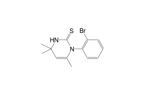 2(1H)-pyrimidinethione, 1-(2-bromophenyl)-3,4-dihydro-4,4,6-trimethyl-