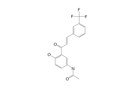 5-ACETYLAMINO-2-HYDROXY-3'-(TRIFLUOROMETHYL)-CHALCONE