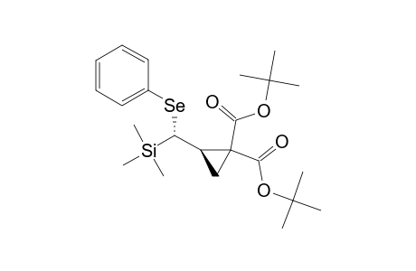 Di-tert-butyl 2-[(phenylseleno)(trimethylsilyl)methyl]cyclopropane-1,1-dicarboxylate