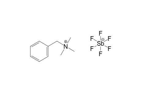 benzyltrimethylammonium hexafluoroantimonate(1-)