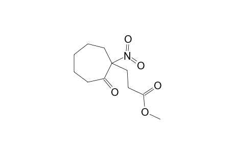 METHYL-3-(1'-NITRO-2'-OXO-CYCLOHEPTYL)-PROPANOATE