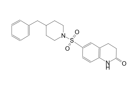 6-[(4-benzyl-1-piperidinyl)sulfonyl]-3,4-dihydro-2(1H)-quinolinone