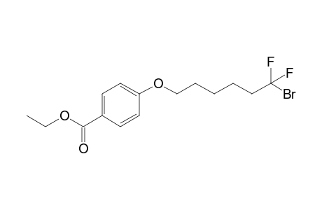 Ethyl 4-((6-bromo-6,6-difluorohexyl)oxy)benzoate