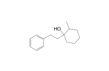 2-Methyl-1-(2-phenylethyl)cyclohexanol