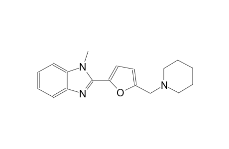 1-methyl-2-[5-(1-piperidinylmethyl)-2-furyl]-1H-benzimidazole