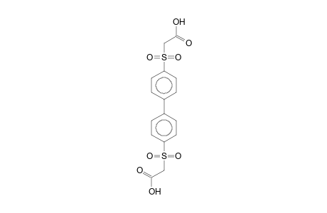 ((4'-[(Carboxymethyl)sulfonyl][1,1'-biphenyl]-4-yl)sulfonyl)acetic acid