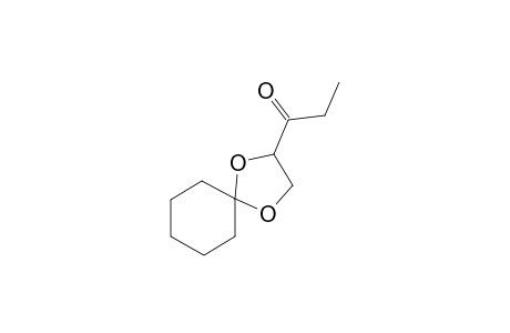 1-(1,4-dioxaspiro[4.5]decan-3-yl)-1-propanone