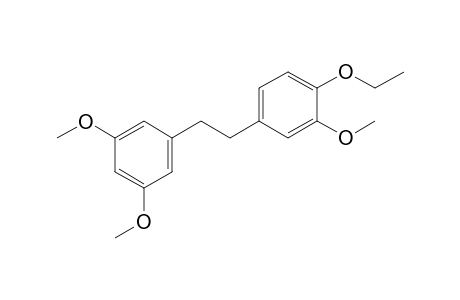 4-[2-(3,5-Dimethoxyphenyl)ethyl]-1-ethoxy-2-methoxybenzene