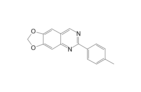 6-(p-tolyl)-[1,3]dioxolo[4,5-g]quinazoline