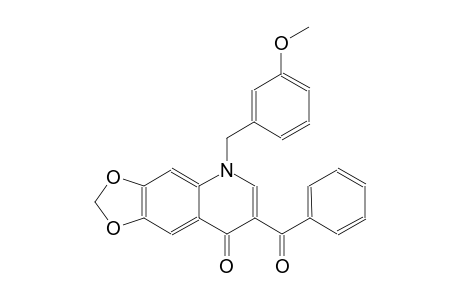 [1,3]dioxolo[4,5-g]quinolin-8(5H)-one, 7-benzoyl-5-[(3-methoxyphenyl)methyl]-