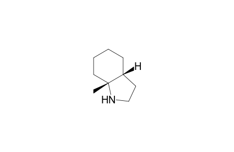 (+-)-(1R*,6R*)-9-Aza-1-methylbicyclo[4.3.0]nonane