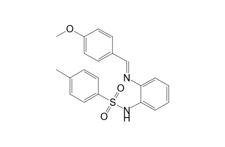 N-(2-{[(E)-(4-methoxyphenyl)methylidene]amino}phenyl)-4-methylbenzenesulfonamide