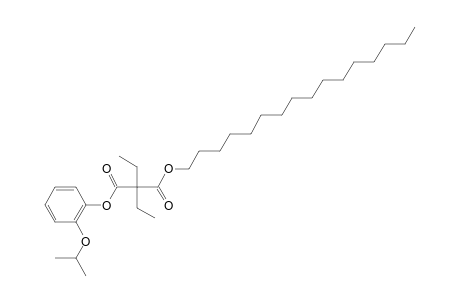 Diethylmalonic acid, hexadecyl 2-isopropoxyphenyl ester