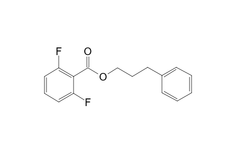 2,6-Difluorobenzoic acid, 3-phenylpropyl ester