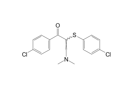 4'-CHLORO-2-[(p-CHLOROPHENYL)THIO]-3-(DIMETHYLAMINO)ACRYLOPHENONE