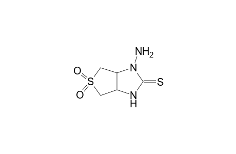 1-aminotetrahydro-1H-thieno[3,4-d]imidazole-2(3H)-thione 5,5-dioxide