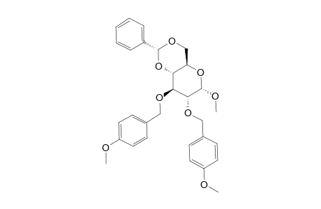 (2R,4aR,6S,7R,8S,8aR)-6-Methoxy-7,8-bis-(4-methoxy-benzyloxy)-2-phenyl-hexahydro-pyrano[3,2-d][1,3]dioxine