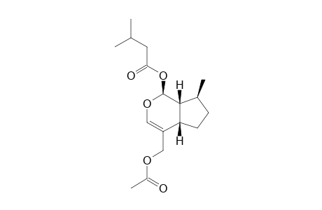 VALDIATE;(1R,2S,6S,9S)-5-ACETYLOXYMETHYL-9-METHYL-3-OXABICYCLO-[4.3.0]-NON-4-EN-2-YL-ISOVALERATE