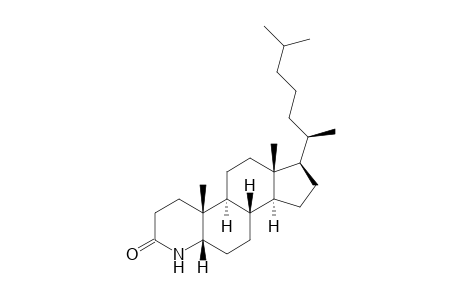 A-Norcholestan-3-one, oxime, (3E,5.beta.)-