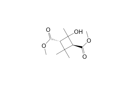 1,3-Cyclobutanedicarboxylic acid, 2-hydroxy-2,4,4-trimethyl-, dimethyl ester, (1.alpha.,2.alpha.,3.beta.)-