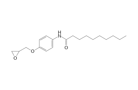 4'-(2,3-epoxypropoxy)dodecananilide
