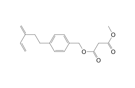 Methyl 4-(3'-Methylidenepent-4'-enyl)benzyl propanedioate