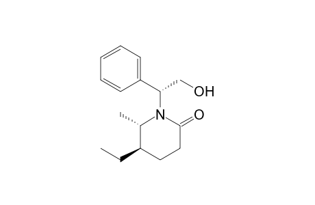 (5R,6S)-5-Ethyl-1-[(1R)-2-hydroxy-1-phenylethyl]-6-methyl-2-piperidone