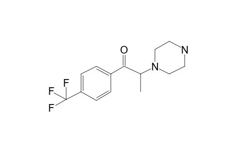 2-(Piperazin-1-yl)-1-(4-(trifluoromethyl)phenyl)propan-1-one