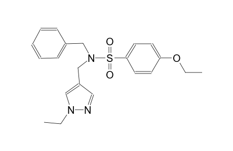 benzenesulfonamide, 4-ethoxy-N-[(1-ethyl-1H-pyrazol-4-yl)methyl]-N-(phenylmethyl)-