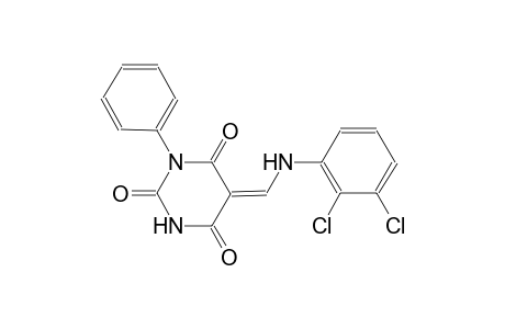 (5Z)-5-[(2,3-dichloroanilino)methylene]-1-phenyl-2,4,6(1H,3H,5H)-pyrimidinetrione