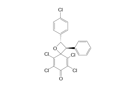 5,6,8,9-Tetrachloro-3-(4-chlorophenyl)-2-phenyl-1-oxaspiro[3.5]nona-5,8-dien-7-one