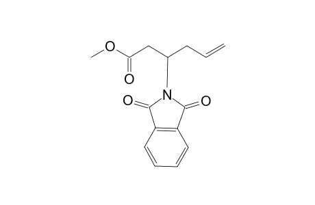 Methyl 3-(1',3'-dioxo-1',3'-dihydro-2H-isoindol-2'-yl)-hex-5-enoate