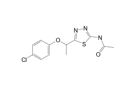 N-(5-(1-(4-Chlorophenoxy)ethyl)-1,3,4-thiadiazol-2-yl)acetamide