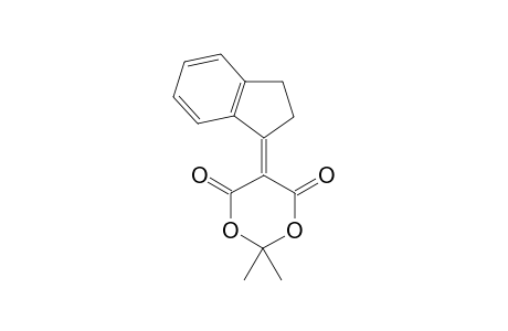 2,2-Dimethyl-5-(1'-indanylidene)-1,5-dioxane-4,6-dione