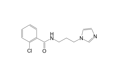 2-chloro-N-[3-(1H-imidazol-1-yl)propyl]benzamide