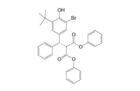 diphenyl (R)-2-((3-bromo-5-(tert-butyl)-4-hydroxyphenyl)(phenyl)methyl)malonate