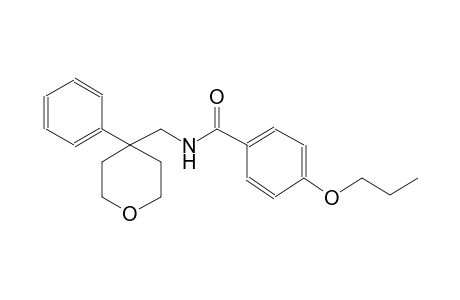 benzamide, 4-propoxy-N-[(tetrahydro-4-phenyl-2H-pyran-4-yl)methyl]-