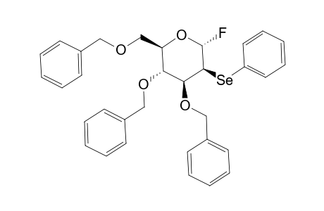 3,4-bis(Benzyloxy)-6-[(benzyloxy)methyl]-2-(phenylseleno)-1-fluorotetrahydropyran
