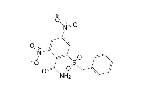 2-(Benzylsulfonyl)-4,6-dinitrobenzamide