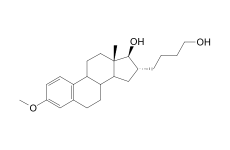 (13S,16R,17S)-16-(4-hydroxybutyl)-3-methoxy-13-methyl-7,8,9,11,12,13,14,15,16,17-decahydro-6H-cyclopenta[a]phenanthren-17-ol