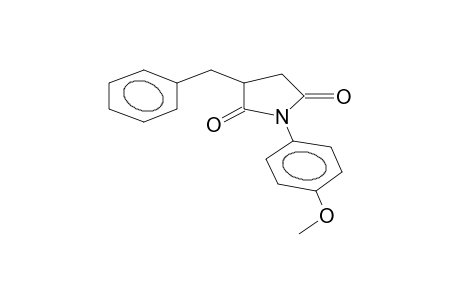 N-(4-methoxyphenyl)-alpha-benzylsuccinimide