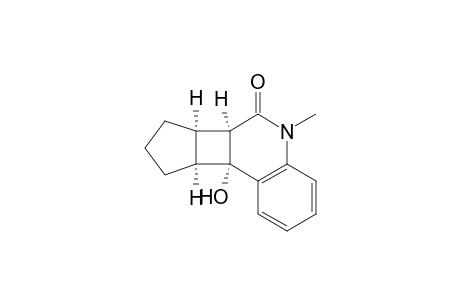 (6a.alpha.,6b.alpha.9a.alpha.,9b.alpha.)-5,6a,6b,7,8,9,9a,9b-octahydro-9b-hydroxy-5-methyl-6H-cyclopenta[3,4]cyclobuta[1,2-c]-quinolin-6-one