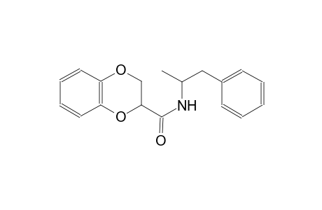 1,4-benzodioxin-2-carboxamide, 2,3-dihydro-N-(1-methyl-2-phenylethyl)-