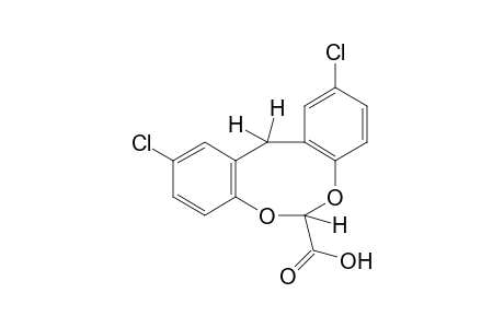 2,10-dichloro-12H-dibenzo[d,g][1,3]dioxocin-6-carboxylic acid