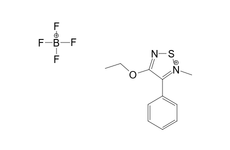 3-METHYL-4-PHENYL-5-ETHOXY-2,1,3-THIADIAZOLE_TETRAFLUOROBORATE