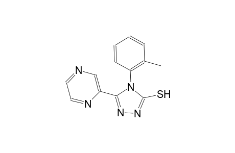 4-(2-methylphenyl)-5-(2-pyrazinyl)-4H-1,2,4-triazole-3-thiol